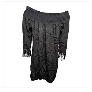 💰Fifteen Twenty Elegant Black Dressĺ